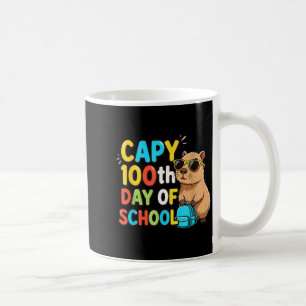 Caneca De Café Camisa Capy 100º Dia Escola 100