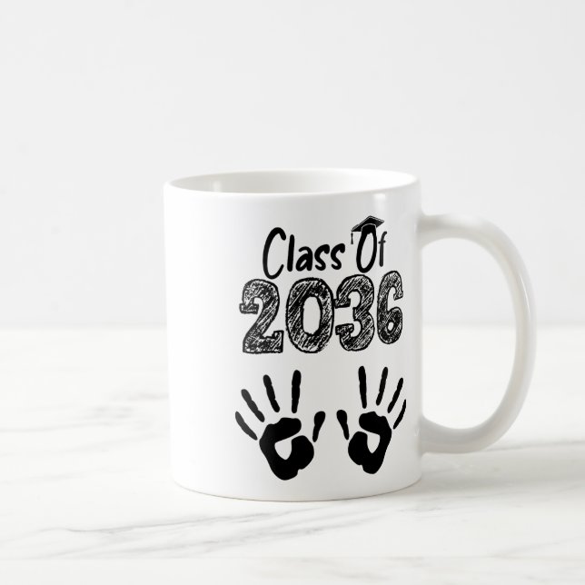 Caneca De Café Camisa Cl De 2036 Cresça Comigo Impressão Manual N (Direita)