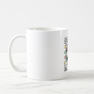 Caneca De Café Camisa com Desenho de Gravura de Mãe de Futebol An