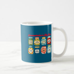 Caneca De Café Camisa Comunicação Jam Terapia da Fala Slp