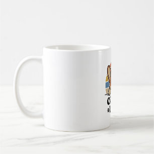 Caneca De Café Camisa Corgi Life Gravação Vintage Arte Amante de