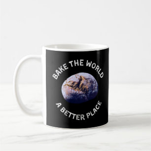 Caneca De Café Camisa Cozinhe O Mundo Um Lugar Melhor, Presente p