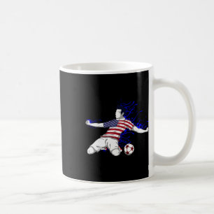 Caneca De Café Camisa da Seleção Americana de Futebol dos Estados