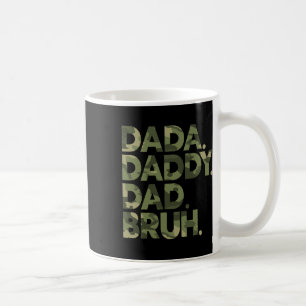 Caneca De Café Camisa Dada Daddy Dad Bruh Engraçado Dia dos Pais