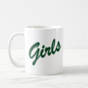 Caneca De Café Camisa das Meninas - Rachel 90s, Retro Estético, F