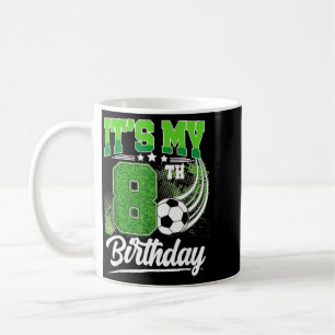 Caneca De Café Camisa de 8 anos de idade Aniversário de 8 anos Bo