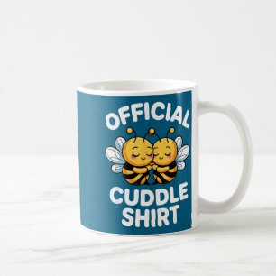 Caneca De Café Camisa de Abraço Abelhas Fofas Engraçado Casal Aco