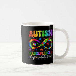 Caneca De Café Camisa de Aceitação Conscientização do Autismo Sím