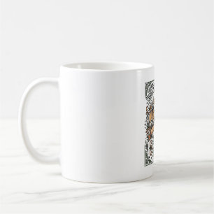 Caneca De Café Camisa de Amante de Corgi Gravura Vintage Desenho 