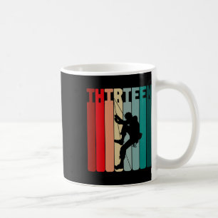 Caneca De Café Camisa de Aniversário 13 Anos Escalando Camisa de