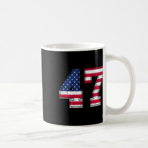 Caneca De Café Camisa de aniversário 47 Bandeira dos EUA Jersey d