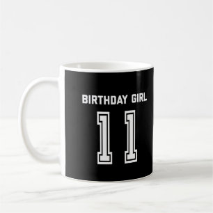 Caneca De Café Camisa De Aniversário De 11 com Presente De 11 Ano