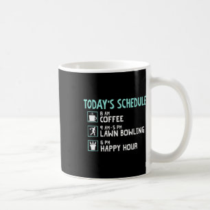 Caneca De Café Camisa De Boliche Da Hora Feliz - Boliches De Laje