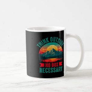 Caneca De Café Camisa de caminhada ao ar livre sem caixa necessár