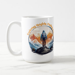 Caneca De Café Camisa de caminhada   Camisa de férias   Aventura