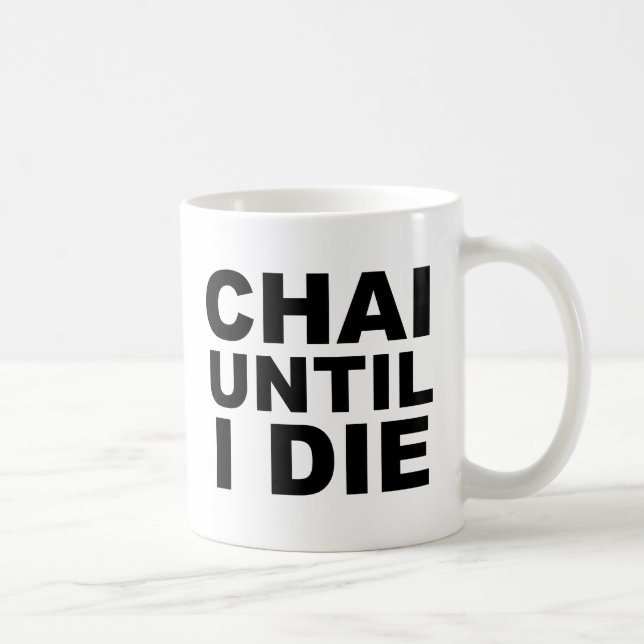 Caneca De Café Camisa de Chá Até Morrer Chapéu Mousepad (Direita)