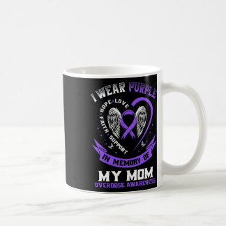 Caneca De Café Camisa de Conscientização sobre Overdose em Memóri