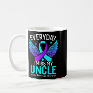 Caneca De Café Camisa de Conscientização sobre Suicídio Tio Preve