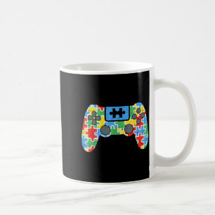 Caneca De Café Camisa de Controle de Jogo de Consciência do Autis