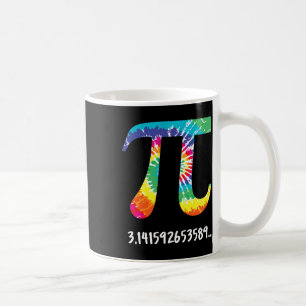 Caneca De Café Camisa De Corante Pi-Day Tie Para Física Do Profes
