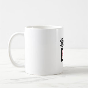 Caneca De Café Camisa de Design de Gravação Vintage de Pai de Bei