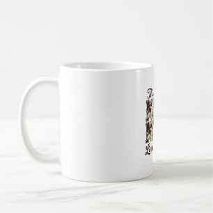 Caneca De Café Camisa de Design de Vaca das Terras Altas Mãe Ama