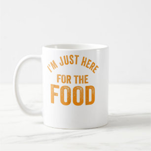 Caneca De Café Camisa de Dia da Turquia Estou aqui para as Obriga
