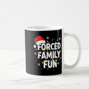 Caneca De Café Camisa de Diversão Familiar Forçada Homens Mulhere