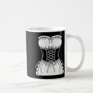 Caneca De Café Camisa de empregada francesa para homens e mulhere