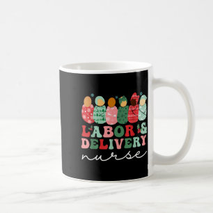 Caneca De Café Camisa de Enfermeira de Trabalho e Parto L&d Enfer