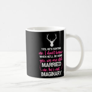 Caneca De Café Camisa De Esposa De Caçadores Engraçados Para Mulh