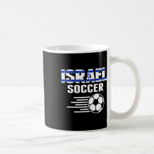 Caneca De Café Camisa de Fã de Futebol Orgulhoso de Israel - Apoi