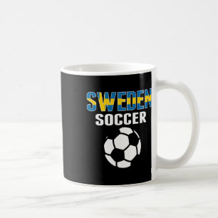 Caneca De Café Camisa de Fã Orgulhoso de Futebol da Suécia - Apoi