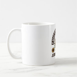 Caneca De Café Camisa de Fazenda Vintage de Criação de Frango Lou