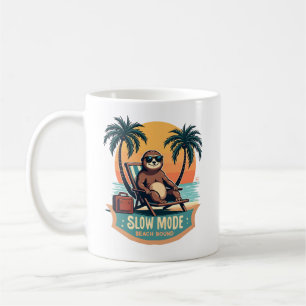 Caneca De Café Camisa de férias retrô de preguiça engraçado relax