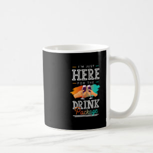 Caneca De Café Camisa de festa engraçada de bebida de férias de c
