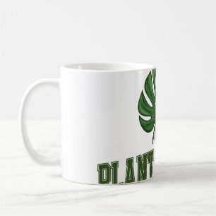 Caneca De Café Camisa de Folha Monstera do Vovô Plantador