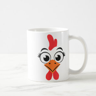 Caneca De Café Camisa de Frango Adulto Crianças Homens Mulheres F