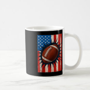 Caneca De Café Camisa de Futebol da Bandeira Americana 4 de Julho