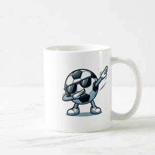 Caneca De Café Camisa de Futebol Dabbing Ll Camisa Engraçada para