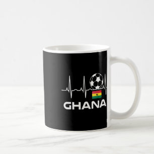 Caneca De Café Camisa de Futebol do Gana para Homens e Mulheres P