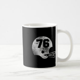 Caneca De Café Camisa de Futebol Vintage Número 76 Número do Joga