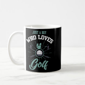 Caneca De Café Camisa de golfe rapaz golfe frase engraçada rapaze