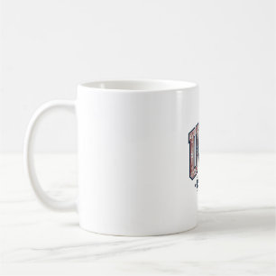Caneca De Café Camisa de Gravura Patriótica Vintage EUA Est 1776_