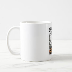 Caneca De Café Camisa de Gravura Vintage de Gato Preto Assustador