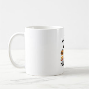 Caneca De Café Camisa de Gravura Vintage de Halloween de Abóbora 