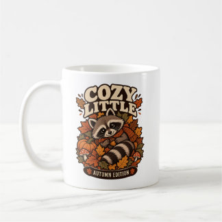 Caneca De Café Camisa de Guaxinim de Outono Aconchegante, Present