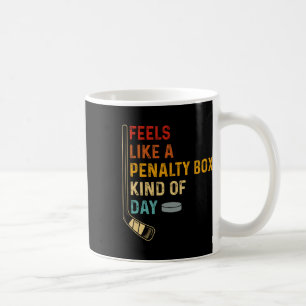 Caneca De Café Camisa de Hockey Retro Fãs de Esporte Divertido Pe