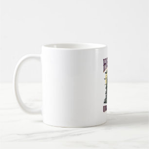 Caneca De Café Camisa de Humor de Bruxa Vintage Casa Assombrada H