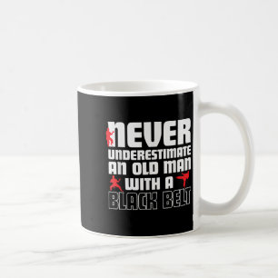 Caneca De Café Camisa de Humor de Karatê Legal Para Homens. Arte